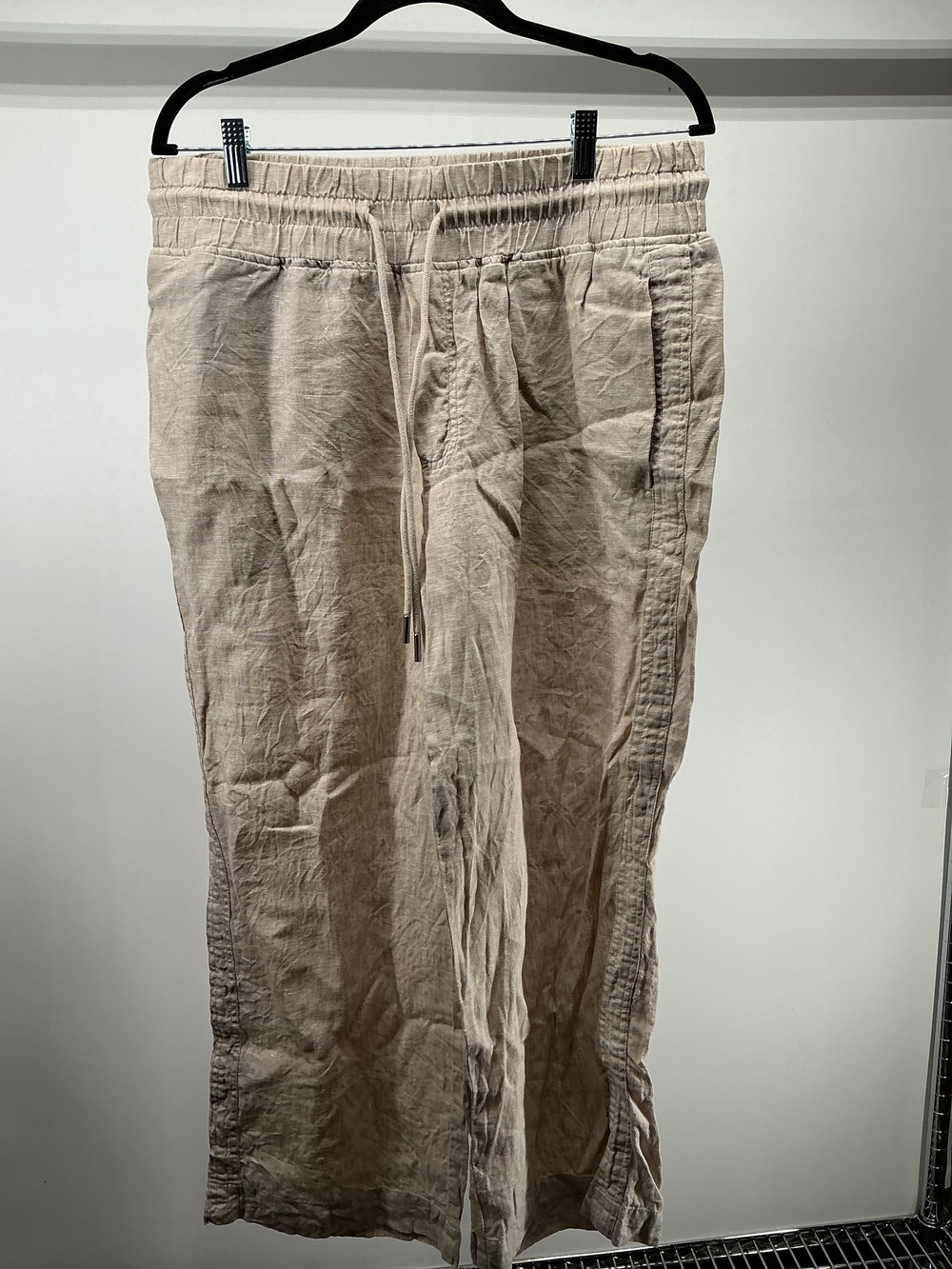 100% European Linen Wide Leg Pants - 28"